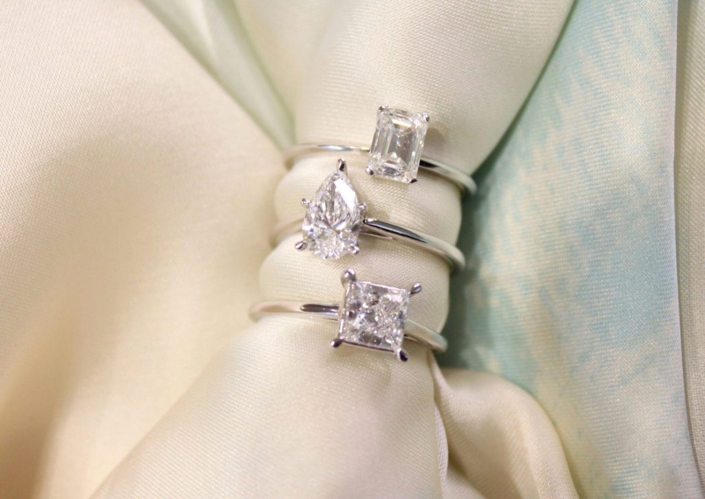 3 engagement rings